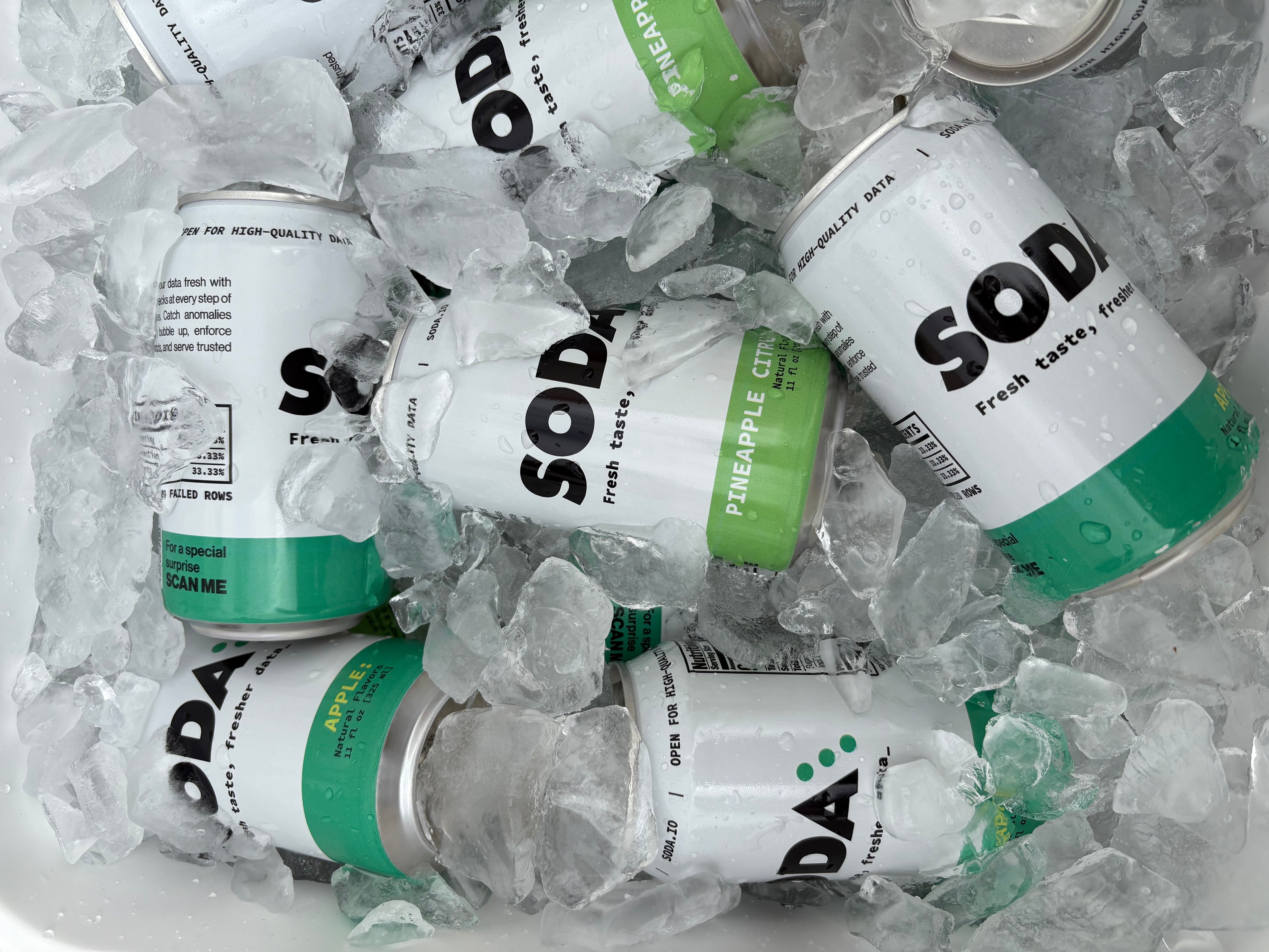 Soda Soda Pineapple Citrus - 12 pack