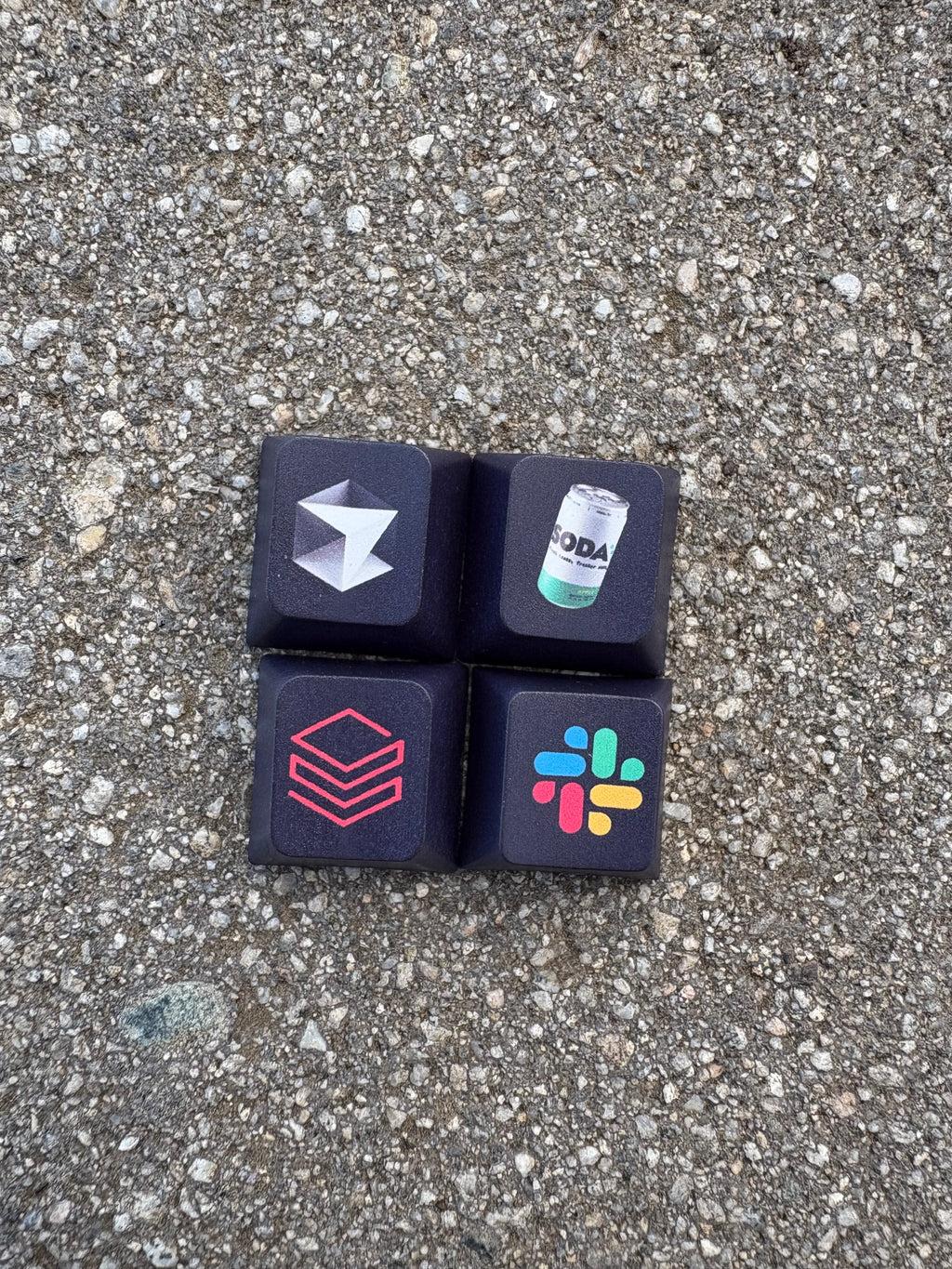 Soda Keycaps - 4 pack